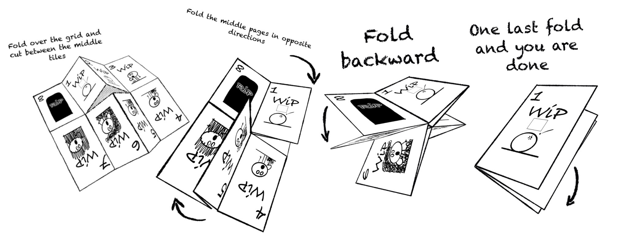 Pocketmod Folding Guide